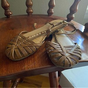 SM Brown Sandals